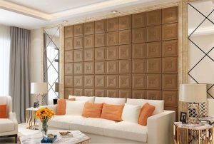 Xốp Dán Tường Giả Da